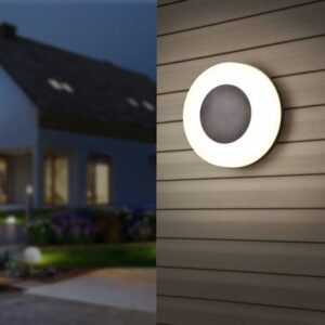 Φωτιστικό Τοίχου/Οροφής Μαύρο Ματ MORENA LED 14W 1500lm CCT IP54 Reality – R24246132