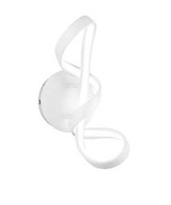 Φωτιστικό Τοίχου Reality PERUGIA  LED, 18W · 2400lm, 4000K Λευκό Ματ Μεταλλικό, Step dimmable – R27091131