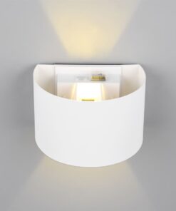 Επιτοίχιο Επαναφορτιζόμενο Μαγνητικό Φωτιστικό Up-Down Λευκό 5V Reality LED 1W 100lm 3000K IP44 με Ανιχνευτή Κίνησης – R27769131