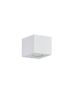 Φωτιστικό Τοίχου Reality LED 2W Λευκό Ματ Πλαστικό 200lm 3000K IP44 R28222631