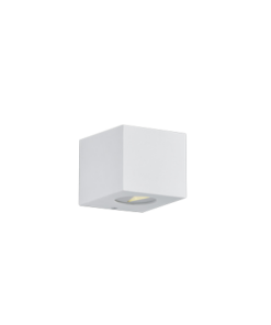 Φωτιστικό Τοίχου Reality LED 2W Λευκό Ματ Πλαστικό 200lm 3000K IP44 R28222631