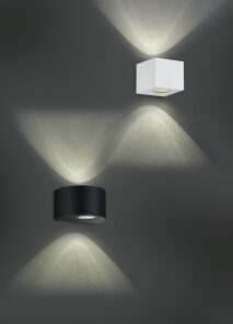 Φωτιστικό Τοίχου Reality LED 2W Λευκό Ματ Πλαστικό 200lm 3000K IP44 R28222631