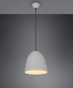 Κρεμαστό Φωτιστικό Reality TILDA 1x E27 Γκρι Μεταλλικό – R30661011