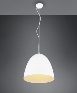 Κρεμαστό Φωτιστικό Reality TILDA 1x E27 Λευκό Ματ Μεταλλικό ρυθμιζόμενο ύψος – R30661931