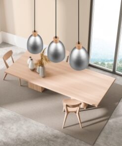 Κρεμαστό Φωτιστικό Reality E27 Νίκελ Αντικέ Μεταλλικό – R30681067