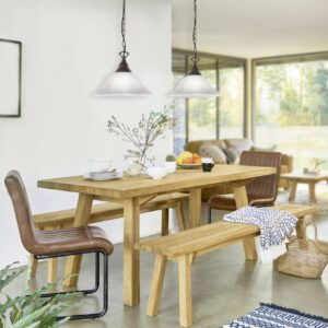 Κρεμαστό Φωτιστικό Reality   E27 Σκουριά Μεταλλικό    R30871024