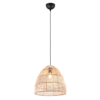 Κρεμαστό Φωτιστικό Trio Lighting 1xΕ27 Ψάθινο – R31131036