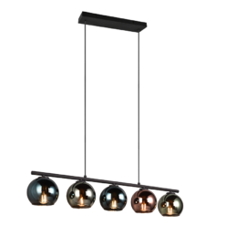 Κρεμαστό Φωτιστικό Trio Lighting 5xE14 Πολύχρωμο – R31305017