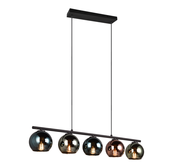 Κρεμαστό Φωτιστικό Trio Lighting 5xE14 Πολύχρωμο - R31305017