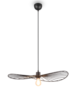 Κρεμαστό Φωτιστικό Trio Lighting 1xE27 Μαύρου Χρώματος – R31451032