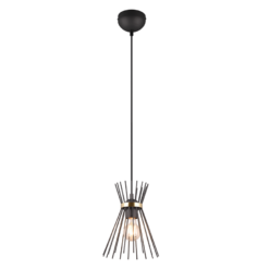 Κρεμαστό Φωτιστικό Trio Lighting 1xE27 Μαύρου Χρώματος – R31531080