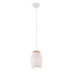 Κρεμαστό Φωτιστικό Trio Lighting 1xE27 Λευκού Χρώματος – R31571031