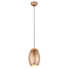 Κρεμαστό Φωτιστικό Trio Lighting 1xE27 Καφέ Χρώματος – R31571065
