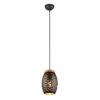 Κρεμαστό Φωτιστικό Trio LIghting 1xE27 Μαύρου Χρώματος – R31571080