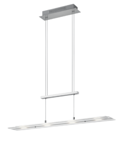 Κρεμαστό Φωτιστικό Trio Lighting LED 5W 3000K Νικελ Χρώματος – R32004107