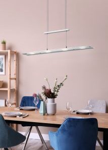 Κρεμαστό Φωτιστικό Trio Lighting LED 5W 3000K Νικελ Χρώματος – R32004107