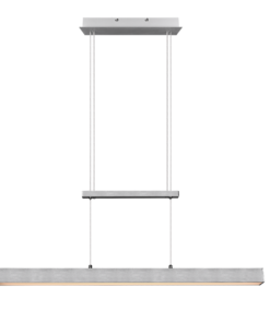 Κρεμαστό Φωτιστικό Reality LED 21W Βουρτσισμένο Αλουμίνιο Μεταλλικό Step Dimmable 3000lm 3000K R32043105