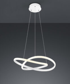 Κρεμαστό Φωτιστικό Reality LED 27W  Λευκό Ματ Μεταλλικό Step Dimmable 2850lm 4000K  R32051131