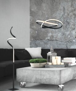 Κρεμαστό Φωτιστικό Reality LED 27W Μαύρο Ματ Μεταλλικό Step Dimmable 2700lm 3000K R32051132