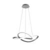 Κρεμαστό Φωτιστικό Reality COURSE  LED, 27,5W · 3150lm, 4000K Νίκελ Ματ Μεταλλικό, Step Dimmable – R32051407