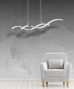 LED Κρεμαστό Φωτιστικό Cody 25W 2900lm 3000K Νικελ Reality – R32212100