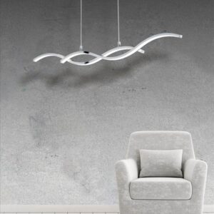 LED Κρεμαστό Φωτιστικό Cody 25W 2900lm 3000K Νικελ Reality – R32212100