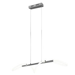Κρεμαστό Φωτιστικό Trio Lighting LED 28W 4000K Χρωμίου Step Dimmable – R32361106