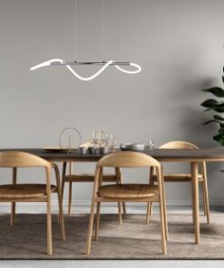 Κρεμαστό Φωτιστικό Trio Lighting LED 28W 4000K Χρωμίου Step Dimmable – R32361106