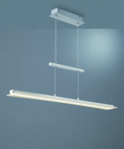 Κρεμαστό Φωτιστικό Reality LED 18W Νίκελ Ματ Μεταλλικό Step Dimmable 1800lm 3000+4000+5000+6500K R32421107