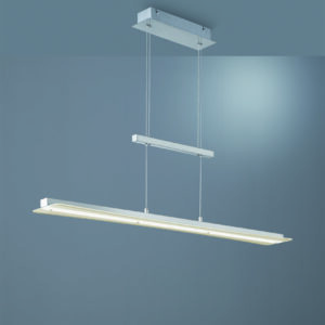 Κρεμαστό Φωτιστικό Reality LED 18W  Νίκελ Ματ Μεταλλικό Step Dimmable 1800lm 3000+4000+5000+6500K  R32421107