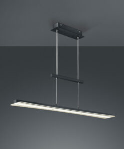 Κρεμαστό Φωτιστικό Reality LED 18W Μαύρο Ματ Μεταλλικό Step Dimmable 1800lm 3000+4000+5000+6500K R32421132