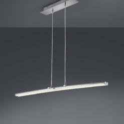 Κρεμαστό Φωτιστικό Reality LED 8W Χρώμιο Μεταλλικό 800lm 4000K R32552100