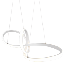 Κρεμαστό Φωτιστικό Reality LED 28W Λευκό Ματ Μεταλλικό Step Dimmable 3300lm 4000K R32751131