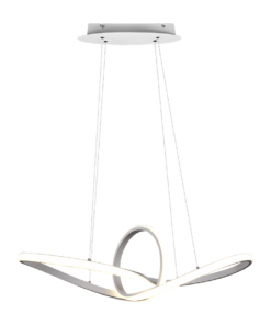 Κρεμαστό Φωτιστικό Reality LED 28W Λευκό Ματ Μεταλλικό Step Dimmable 3300lm 4000K R32751131