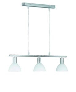 Κρεμαστό Φωτιστικό Reality 3xE14 Νίκελ Ματ Μεταλλικό R335110307