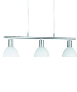 Κρεμαστό Φωτιστικό Reality 3xE14 Νίκελ Ματ Μεταλλικό R335110307