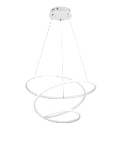 Κρεμαστό Φωτιστικό Reality BOLOGNA LED, 36W · 5100lm, 4000K Λευκό Ματ Μεταλλικό, Step Dimmable – R37051131