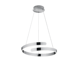 Κρεμαστό Φωτιστικό Reality PARMA LED, 37W · 1x 4500lm, 4000K Χρώμιο Μεταλλικό – R37071106