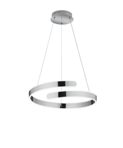 Κρεμαστό Φωτιστικό Reality PARMA LED, 37W · 1x 4500lm, 4000K Χρώμιο Μεταλλικό – R37071106