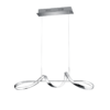 Κρεμαστό Φωτιστικό Reality PERUGIA  LED, 37W · 4500lm, 4000K Χρώμιο Μεταλλικό, Step dimmable- R37091106