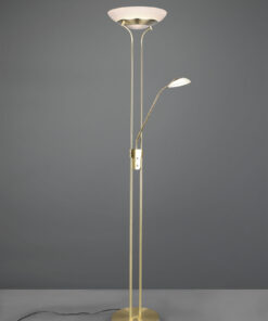 Φωτιστικό Δαπέδου Reality LED 27W Ορείχαλκος Ματ Μεταλλικό Dimmable 2700lm 3000K R40073508