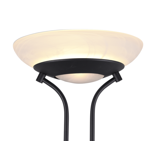 Φωτιστικό Δαπέδου Reality LED 27W  Μαύρο Ματ Μεταλλικό Dimmable 2700lm 3000K  R40073532
