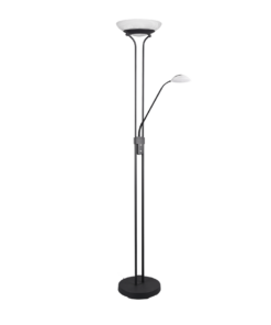 Φωτιστικό Δαπέδου Reality LED 27W Μαύρο Ματ Μεταλλικό Dimmable 2700lm 3000K R40073532