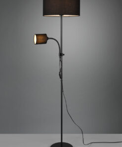 Φωτιστικό Δαπέδου Reality E27 Μαύρο Μεταλλικό R40192002