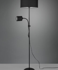 Φωτιστικό Δαπέδου Reality E27 Μαύρο Μεταλλικό R40192002