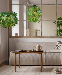Φωτιστικό Δαπέδου με Πράσινα Φύλλα Φ70 LEAVY 3xE14 Reality – R40463015