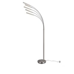 Φωτιστικό Δαπέδου Reality LED 3,5W Νίκελ Ματ Μεταλλικό Step Dimmable 350lm 3000K R41031507
