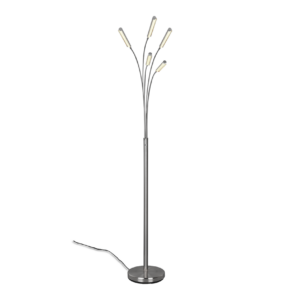 Φωτιστικό Δαπέδου Reality LED 3,5W  Νίκελ Ματ Μεταλλικό Step Dimmable 350lm 3000K  R41031507