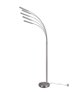 Φωτιστικό Δαπέδου Reality LED 3,5W Νίκελ Ματ Μεταλλικό Step Dimmable 350lm 3000K R41031507