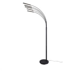 Φωτιστικό Δαπέδου Reality LED 3,5W Μαύρο Ματ Μεταλλικό Step Dimmable 350lm 3000K R41031532